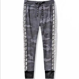 PINK rhinestone jogger